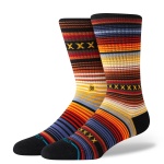 Stance Daily Sock Crew Curren Staple indigo blue/multicoloured/yellow - 1 pair